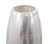 Kenneth Ludwig Chicago Sivas Glass Vase with Silver Accents- Short For Sale - Image 4 of 9