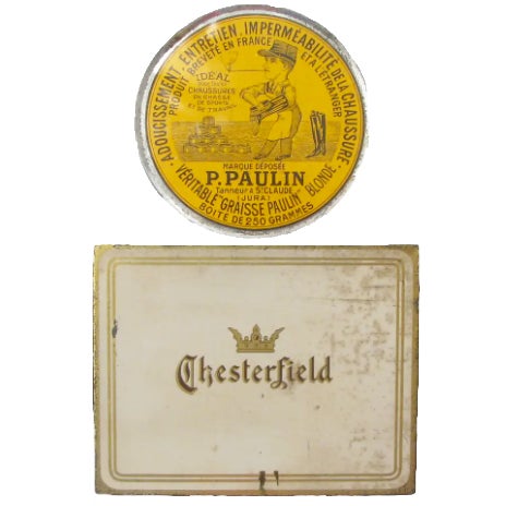 Sure to be a conversation starter in any home or office, these early 20thC product tins are perfect for display in a...