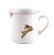Gold Porcelain Collection Cup from Litolff, 1946 For Sale - Image 9 of 13