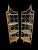 Mid-Century Modern Pair Vintage Artistic MCM Natural Rattan Bamboo Corner Etageres Shelves For Sale - Image 3 of 12
