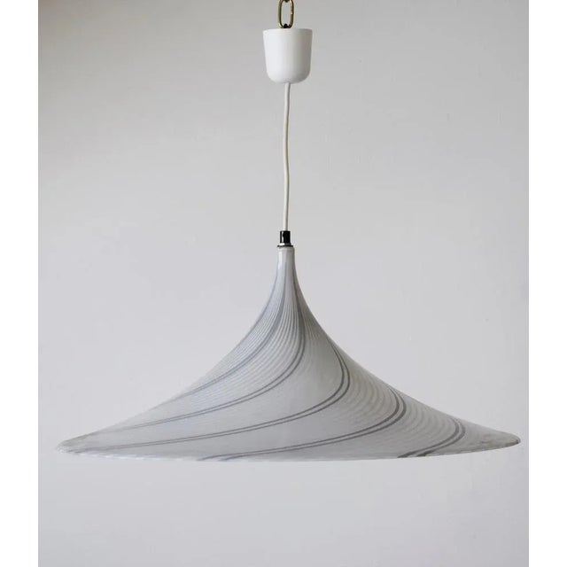 Acrylic Glass Trumpet Lamp, 1960s For Sale - Image 6 of 7