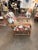 Contemporary Pair of Mid-Century Rattan Lounge Chairs With Tropical Botanical Upholstery For Sale - Image 3 of 11