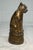 Antique 1900's Ac Williams Hand Painted Cast Iron Gold Circus Cat Still Bank For Sale - Image 9 of 10