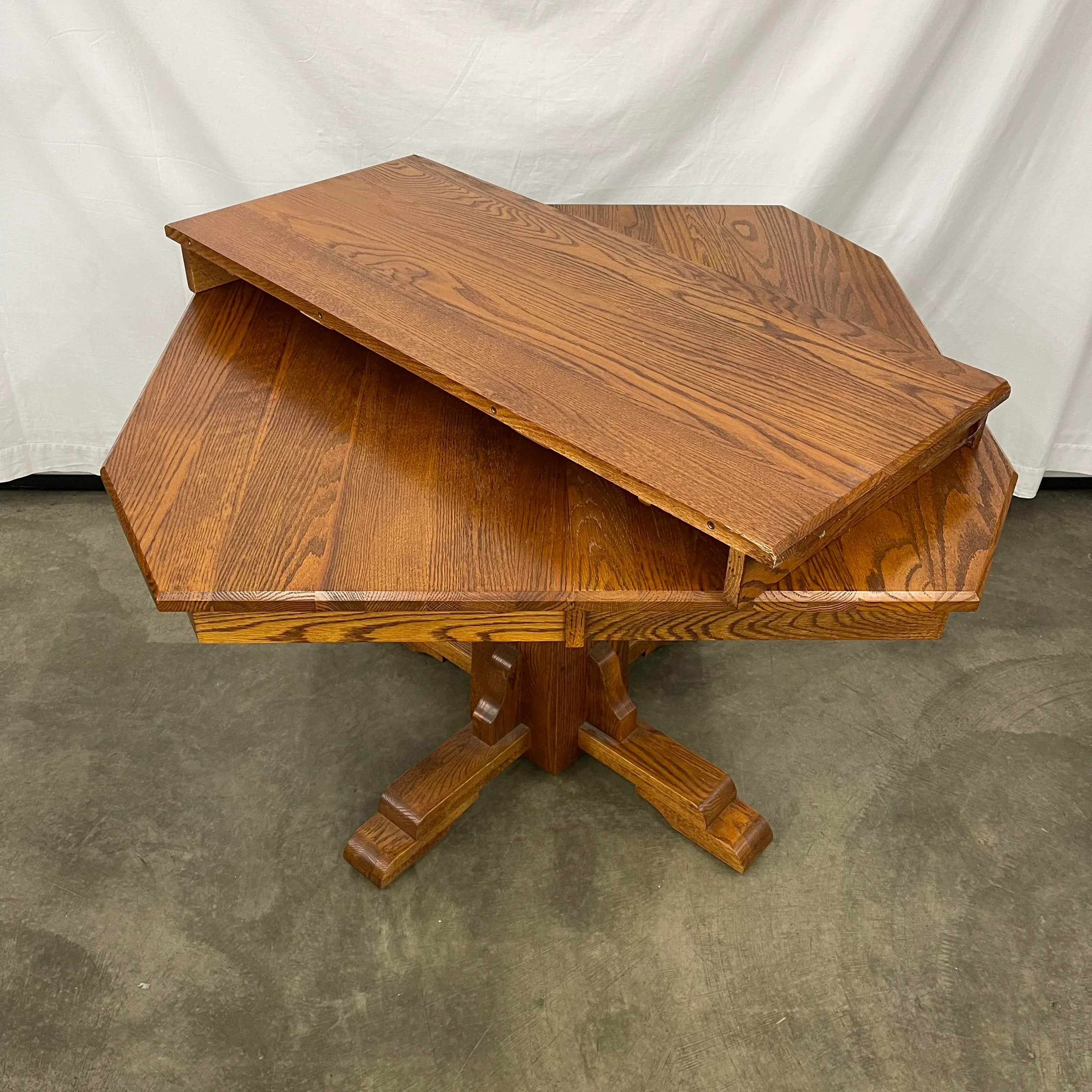 Late 20th Century A-America Shin Lee Solid Wood Dining Table With