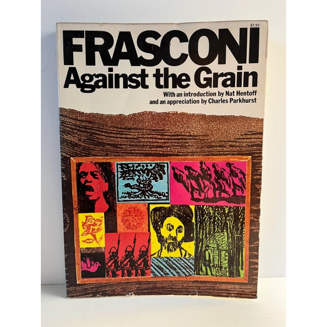 1974 Frasconi Against the Grain Woodcut Book For Sale - Image 10 of 10