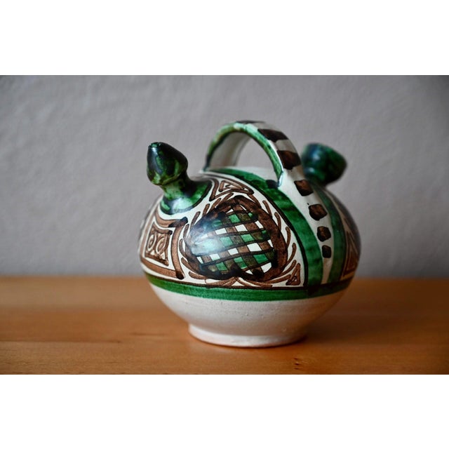 1960s Glazed Terracotta Pitcher from Domingo Punter, Spain, 1960s For Sale - Image 5 of 9