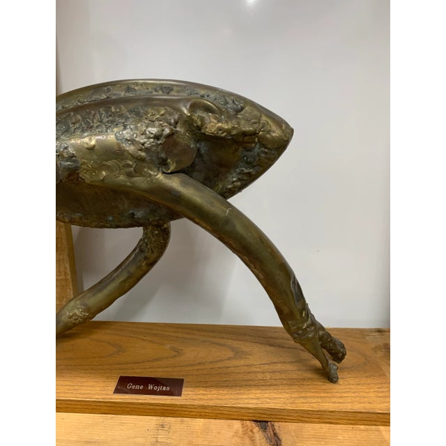1960s Vintage Abstract Bird Sculpture For Sale - Image 5 of 9