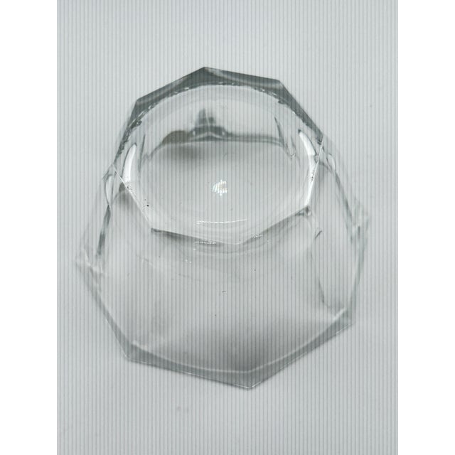 Late 20th Century Vintage Crystal Serving Bowl For Sale - Image 5 of 5