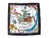Hermes Paris Carre 90 Le Timbalier Black Border Silk Scarf NWT & Box For Sale - Image 10 of 13