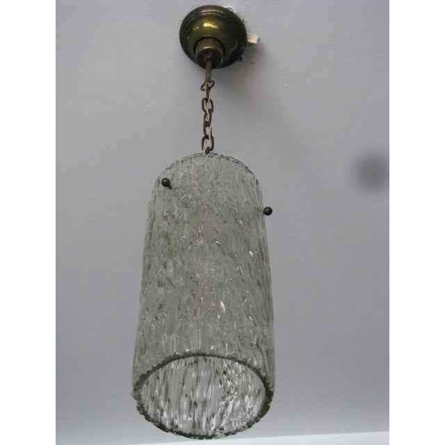 Glass Pendant Lamp from Kalmar, 1960s For Sale - Image 11 of 11