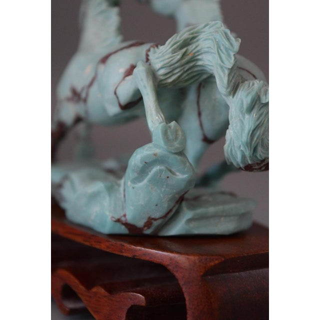 Two Horses Playing & Running Wildly and Chasing Each Other, 1960 For Sale - Image 17 of 18