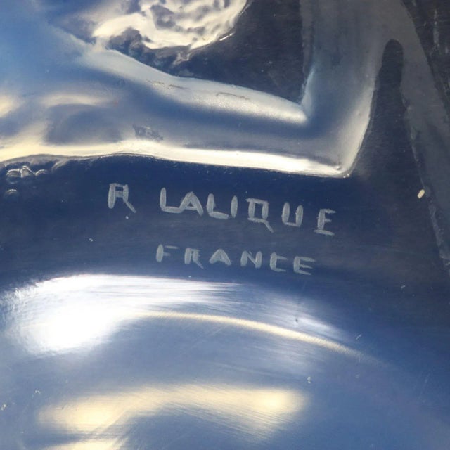 Rene Lalique Opalescent Glass Ondines Plate For Sale - Image 9 of 12
