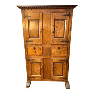 17th Century Spanish Walnut Cabinet For Sale