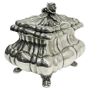 Silver Sugar Box, Vienna, 1867-1872