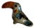 1970s Tonalá Mexico Ceramic Toucan Bird Figurine For Sale