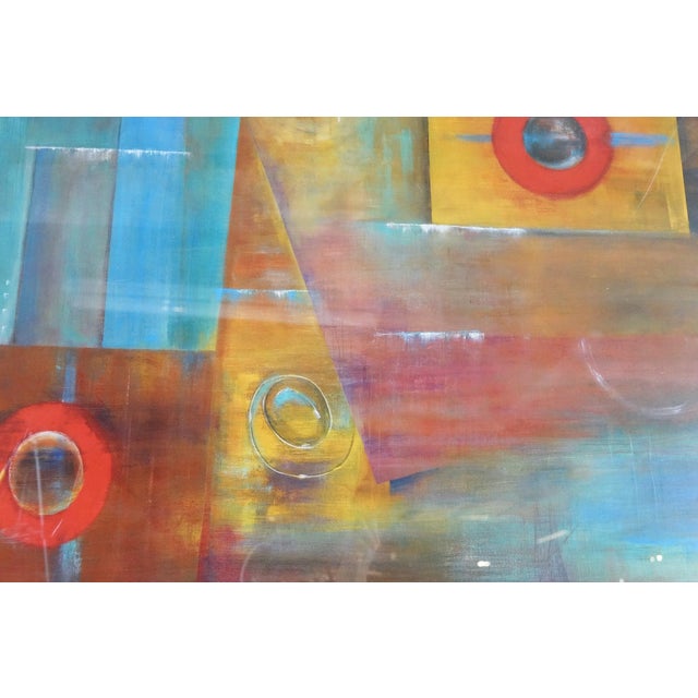 Early 21st Century Satori I by Iris Vargas - Print of Original Abstract Oil on Canvas, Framed For Sale - Image 5 of 5