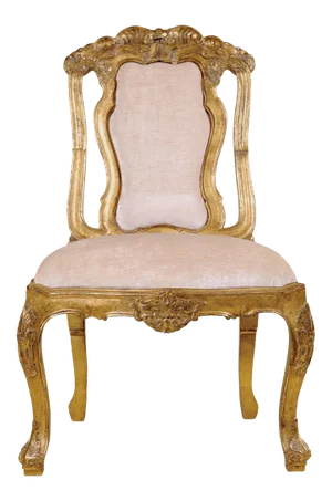 Carved Italian Sienna Dining Chair by Randy Esada Designs