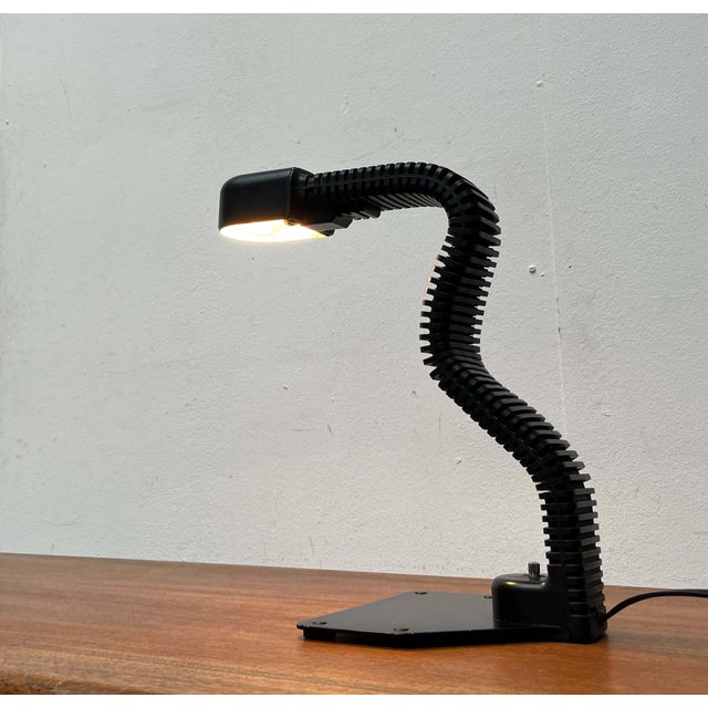 Vintage Space Age Cobra Table Lamp by Masayuki Kurokawa for Staff, 1970s For Sale - Image 17 of 18