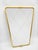 Mid-Century Modern Mid-Century Italian Mirror with Brass Frame, 1950s For Sale - Image 3 of 10
