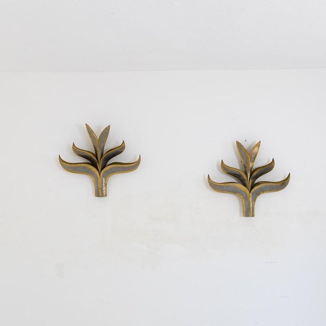 Wall Lamps by Henri Fernandez for Maison Honoré, Set of 2 For Sale - Image 6 of 9