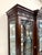 Brown Stickley Mahogany Inlay Breakfront China Cabinet Sideboard Buffet For Sale - Image 8 of 12