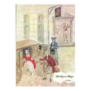1948 Colonial Tavern Illustrated Barbizon Plaza Restaurant Menu