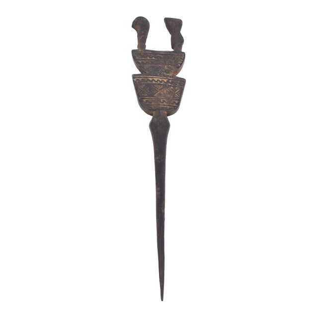 Early 20th Century Zaramo Mwana Hiti Marriage Stick Tanzania For Sale