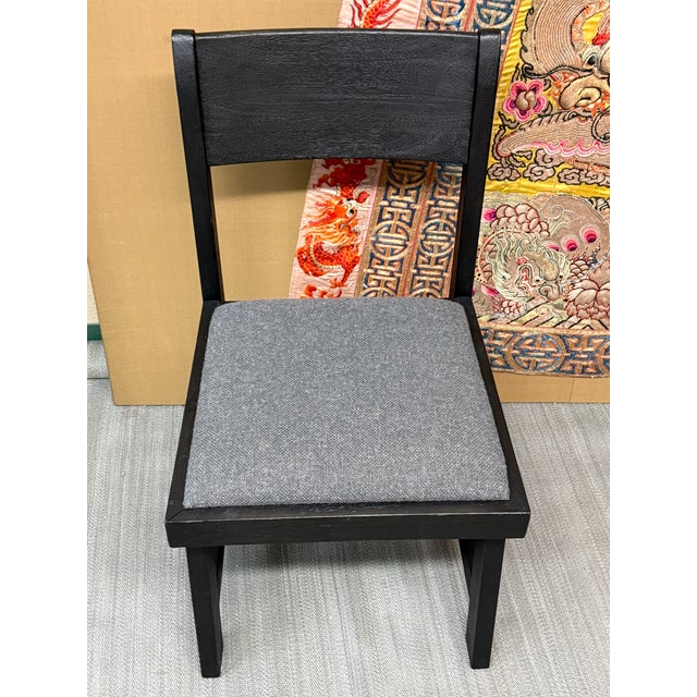 International Atelier Upholstered Seat Side Chair For Sale - Image 9 of 11