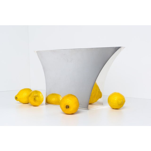 1960s Lino Sabattini Silver Plated "Persepolis" Vase For Sale In Chicago - Image 6 of 6