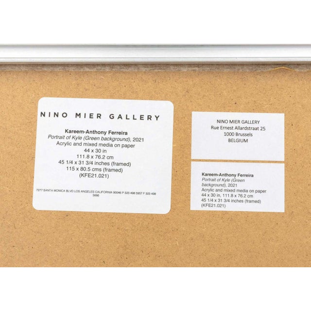 Kareem-Anthony Ferreira "Portrait of Kyle", 2021 For Sale In New York - Image 6 of 6