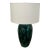 Modern Emerald Drip Glaze Ceramic Ceralene Table Lamp For Sale