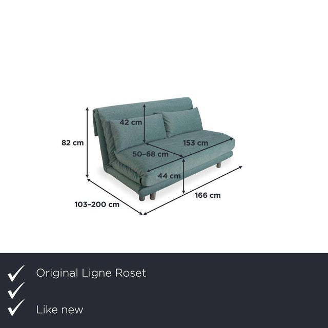 The Ligne Roset Multy is a true design classic among sofa beds and the perfect solution for those who refuse to compromise...