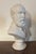 White Antique 19th Century English Parian Porcelain Bisque Portrait Bust of President James Garfield For Sale - Image 8 of 14