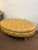 Grand Tour 1980s Large Tufted Leather Oval Ottoman For Sale - Image 3 of 9