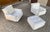 Armchairs and Ottoman by Jacques Charpentier, Set of 3 For Sale - Image 4 of 12