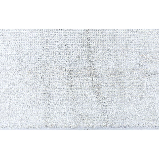 Textile Contemporary Beige Handmade Wool and Silk Rug by Doris Leslie Blau For Sale - Image 7 of 8