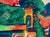 1980s Vintage Fauvist Painting - Kandinsky Style For Sale - Image 5 of 14