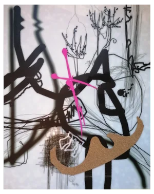 Stefano Mazzolini, 123, 2007, Collage Print on Acrylic Glass