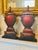 1970s Vintage Trompe L’oeil Decorative Wooden Urns For Sale - Image 5 of 6