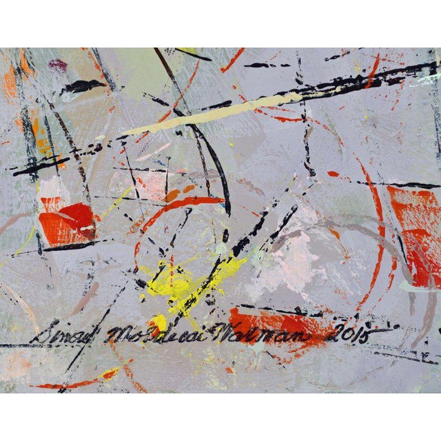 Early 21st Century 'May Strawberries' Original Painting by Sinai M. Waxman Well Exhibited Artist For Sale - Image 5 of 12