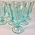 1970s 1970s Vintage Victorian Boho Chic Indiana Glass Co. Recollection Goblets - Set of 8. For Sale - Image 5 of 11