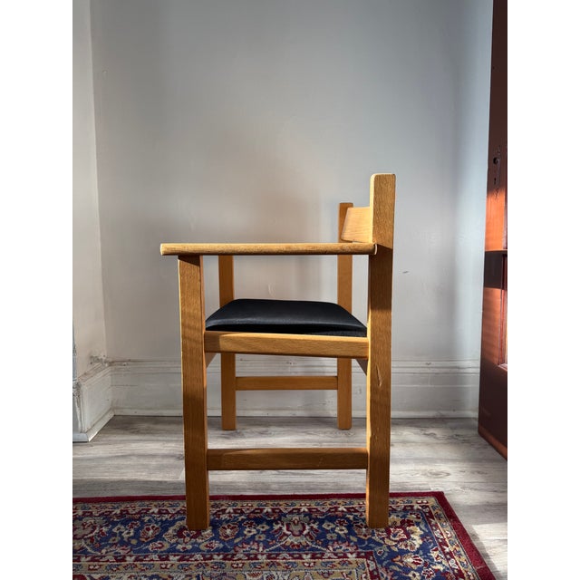 Hans Wegner Hans J. Wegner Ge 212 Oak Armchair for Getama, Denmark, 1975 For Sale - Image 4 of 8