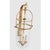 Visual Comfort Chapman & Myers for Visual Comfort Signature Lorford Medium Sconce in Gilded Iron with Clear Glass For Sale - Image 4 of 8