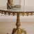 Louis XV Round Gueridon Table in Brass and Marble Top For Sale - Image 9 of 10
