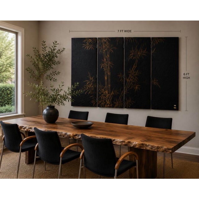 Chinoiserie Style Double Sided Screen by Baker For Sale - Image 16 of 17