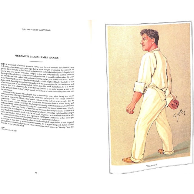"The Cricketers of Vanity Fair" Book 1982 March, Russell For Sale - Image 13 of 16
