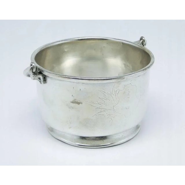 Biedermeier Sugar Bowl from Fabryka Wolska, 1890s, in Very Good conditions. Designed before 1890 This piece has an...