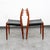 Brown 1960s Mid Century Danish Modern Dining Chairs Set 6 Niels j.l Moller #78 #62 Walnut For Sale - Image 8 of 12