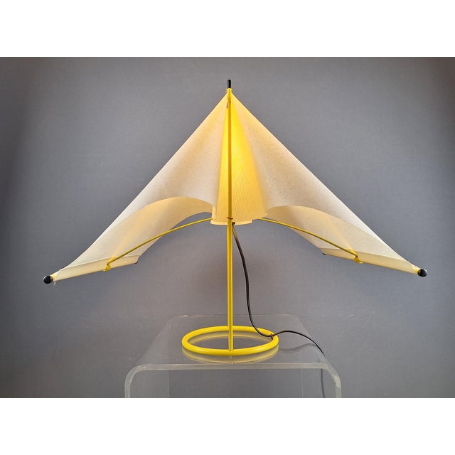 1980s Le Falene Table Lamp by Piero De Martini for Arteluce, 1980s For Sale - Image 5 of 8