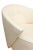 Off-white Michael Wolk for Directional Upholstered Sculptural Swivel Chairs With Stainless Steel Bases 1990's Base For Sale - Image 8 of 12